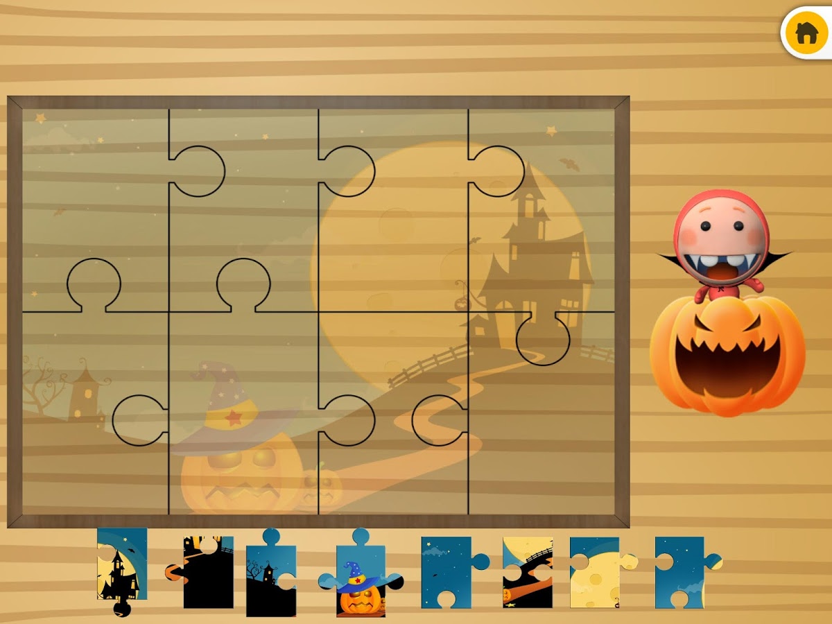 Halloween Jigsaw Puzzles FREE截图3