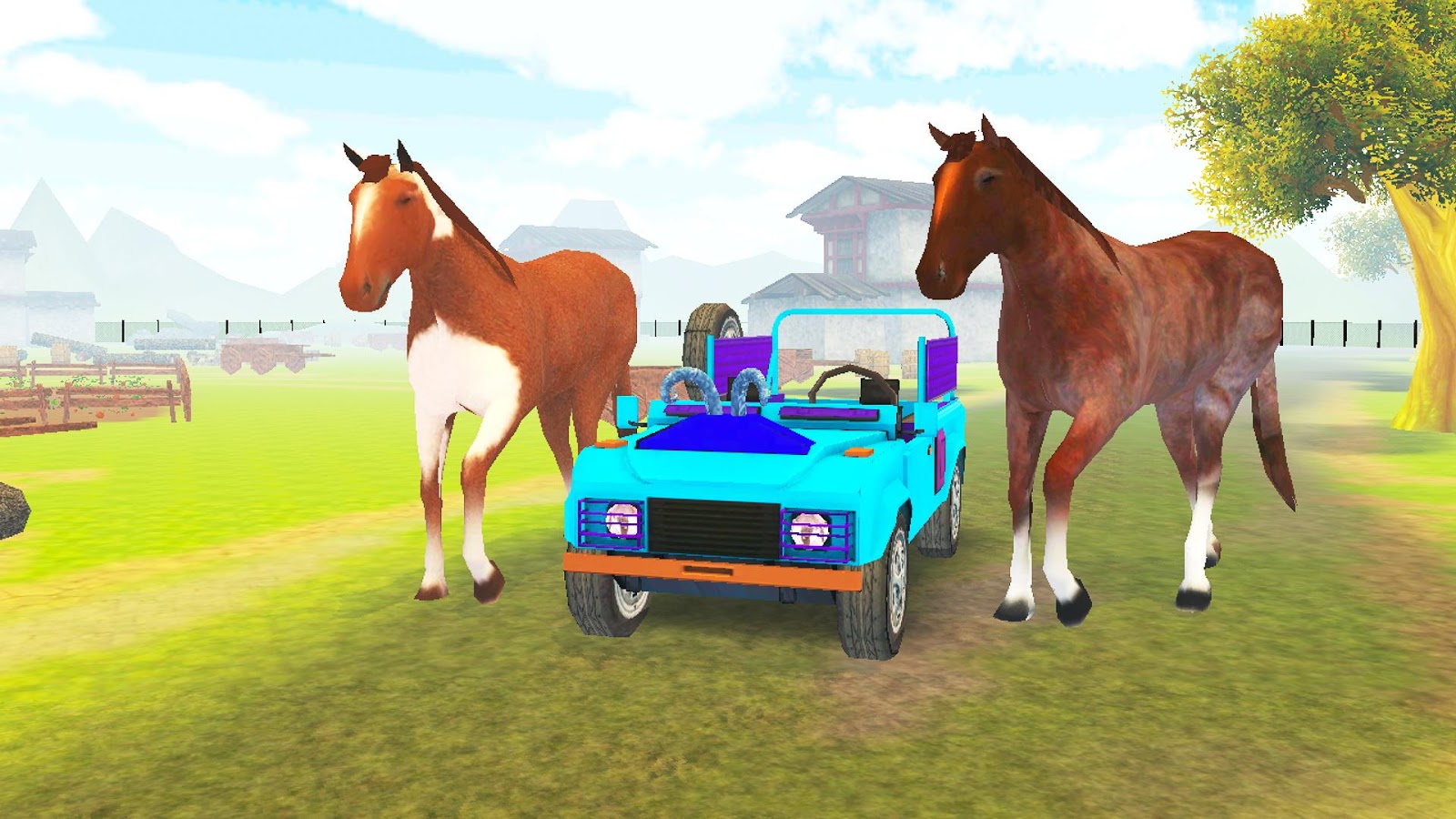 Horse Simulator Free -Real Wild Horse Adventure 3D截图4