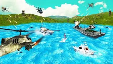 Helicopter Gunship War - 3D Air Battle截图1