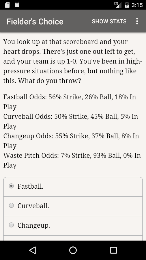 The Fielder's Choice截图5