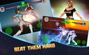 Lady Warrior – Street Combat Fighting Game截图2