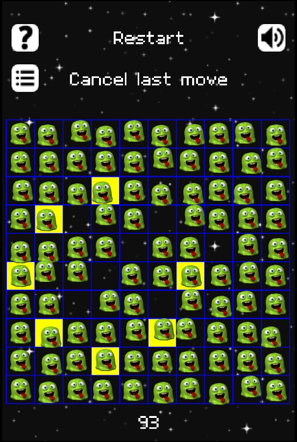 100 Aliens - Puzzle game截图1