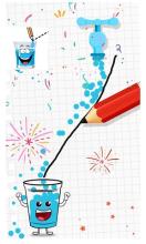 Knock Glass - Make Happy Glass By Draw lines截图1