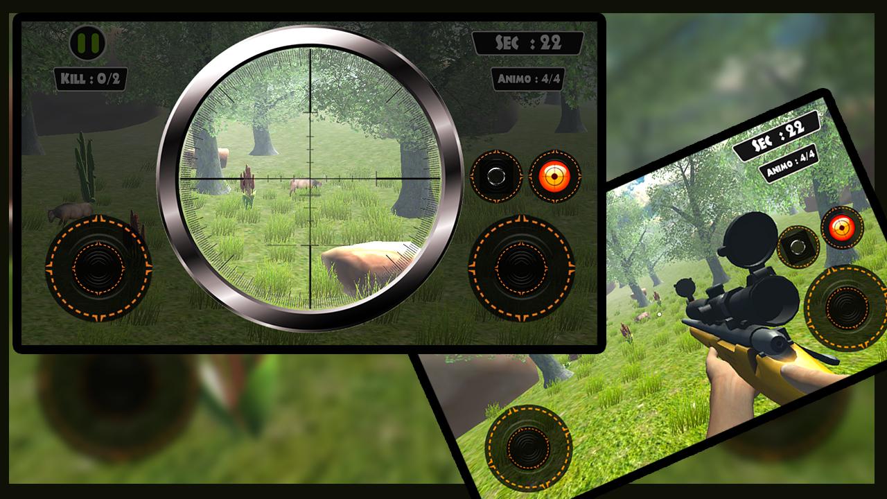 Sniper Jungle Hunting截图3