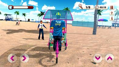 Ice Cream Beach Man 3D截图1