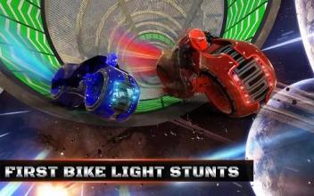 Tron Bike Racing Games Free - Tricky Bike Stunts截图5