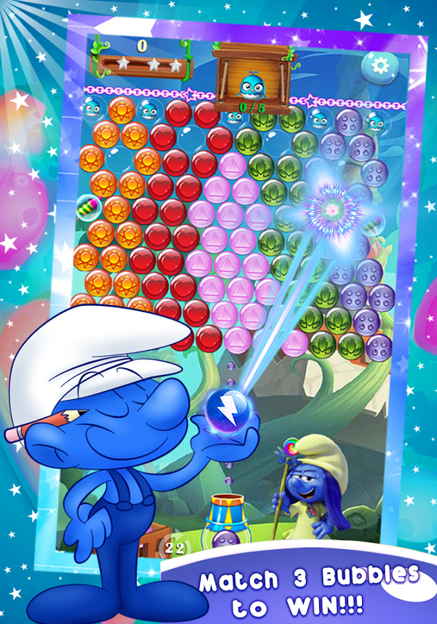 Smurf Pop * Village Pop Bubbles *截图5