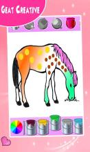 Horse Coloring Game截图3