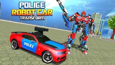 Muscle Robot Car Transformation Flying Robot Games截图1