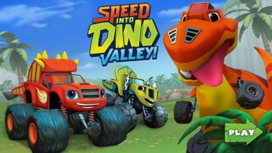 Blaze Speed Into Dino Monster Valley截图5