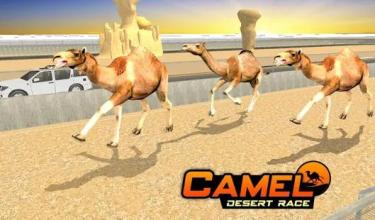 Camel Desert Race Simulator - Animals Racing 3D截图1