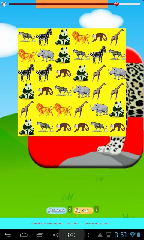 Zoo Animals Match Free截图2