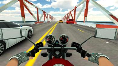 Highway Real Traffic Bike Racer截图3