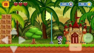 Jungle Adventure - Panda Run And Jump截图1