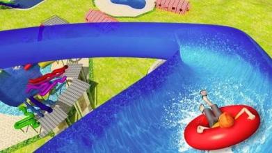 Water Slide Rush Racing 3D截图3