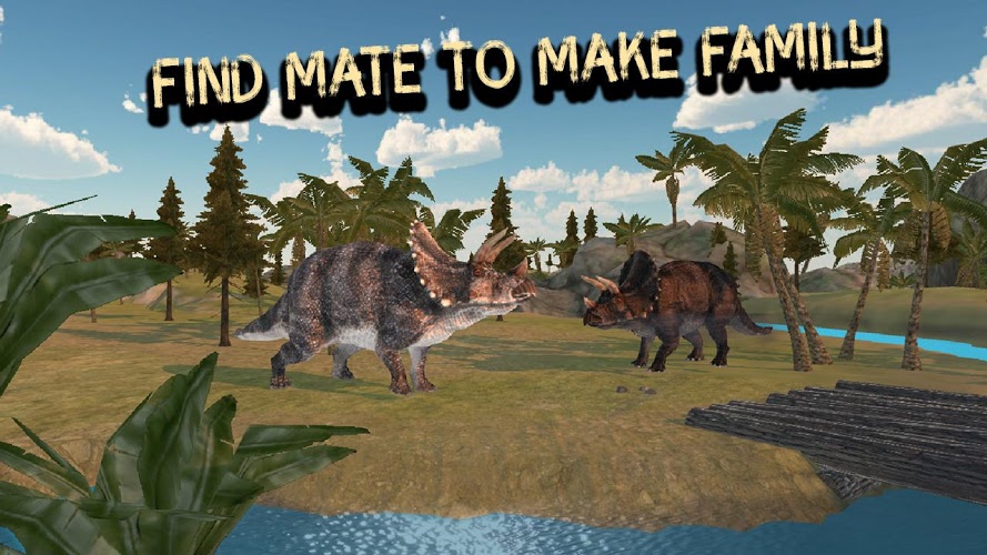 Triceratops Simulator 3D截图2