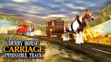 horse carriage sim impossible track & fast driving截图2