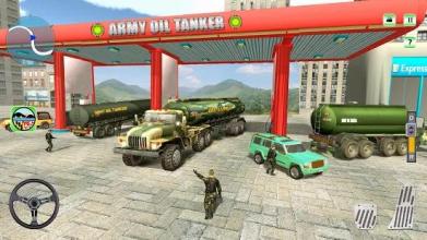 Army Oil Tanker Hill Transport截图4