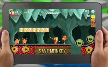 Banana Kong Monkey Run截图3