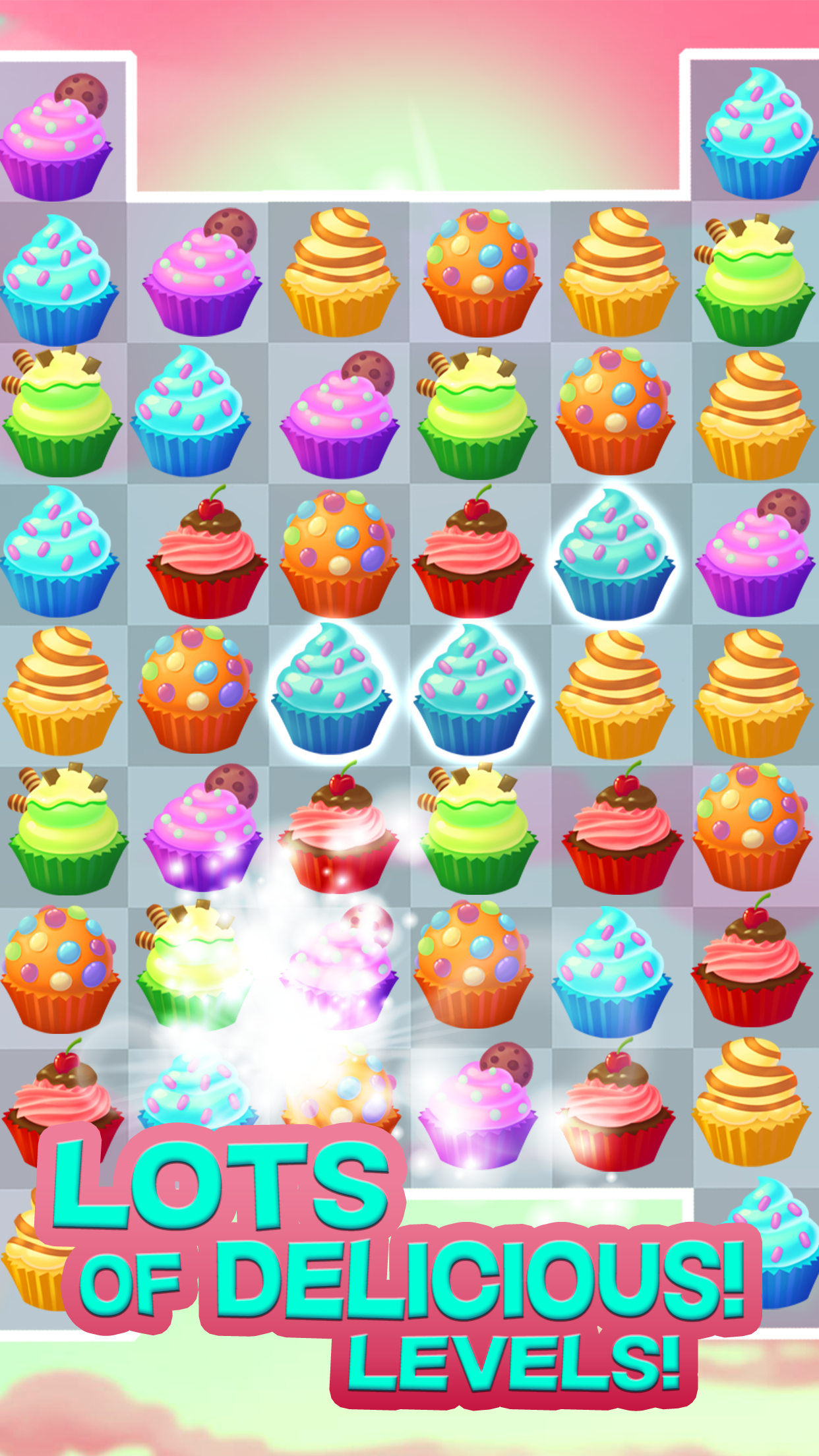 CupCake Jam Match 3截图4