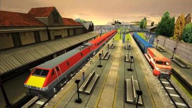 3D Train Racing Driver截图2