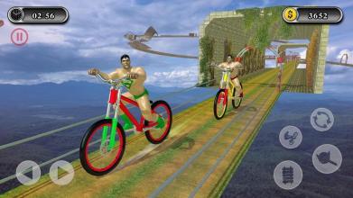 Superhero BMX Cycle Racing Game 2018截图3