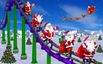 Christmas Vr Roller Coaster截图1