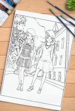 BFF - Fashion Girlfriends Painting Game截图2