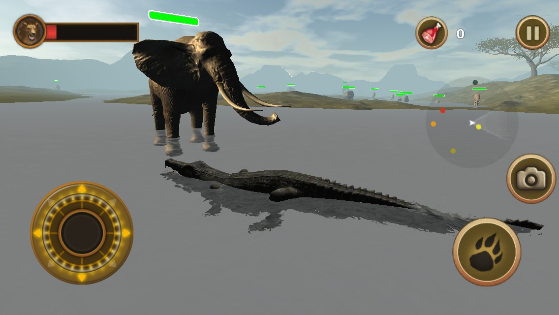 Crocodile Chase Simulator截图2