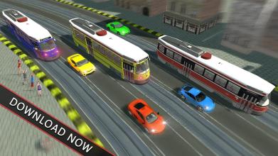 Tram Train Driver Simulator 2018: Public Transport截图5