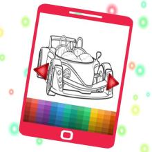 New Cars Coloring Book截图2