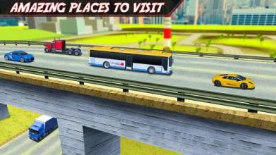 City Tourist Bus Transporter Driving Simulator 3D截图3