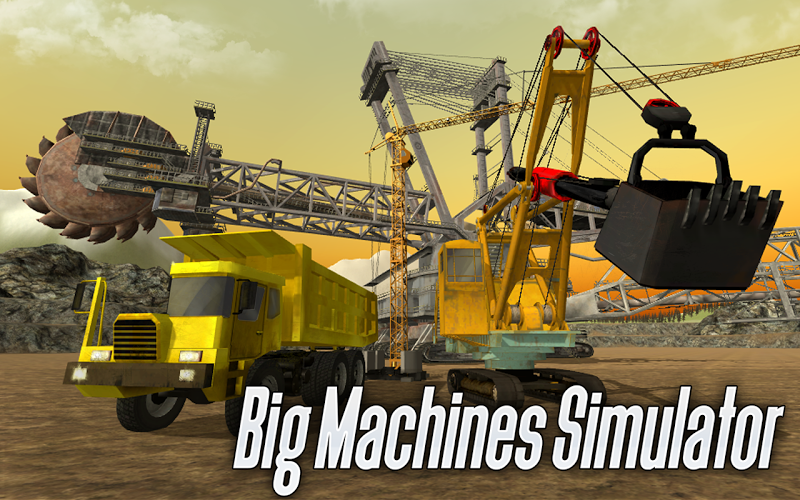 Big Machines Simulator 3D截图1