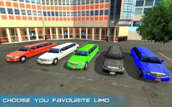 Modern Limousine Car Driving : Real Taxi Driver 3D截图3