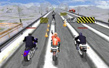 Bike Attacker - Attack Highway Moto Stunt Racer截图1