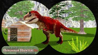 Deadly Dinosaur Hunter Revenge Fps Shooter Game 3D截图2