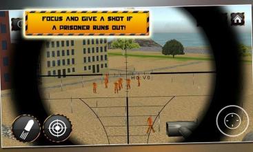 警方狙击手越狱3D截图3