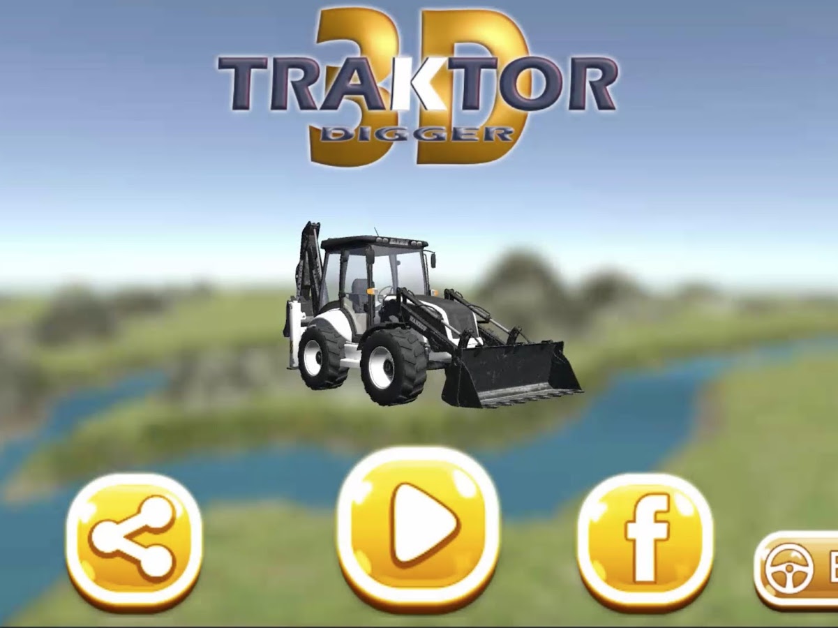 Traktor Digger 3D截图5