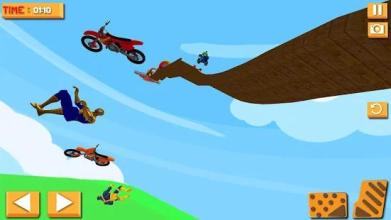 Superhero Furious Drive: Motorcycle Racing截图1