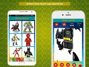 Game Puzzle Lego Toys of Superheroes截图1