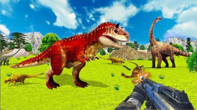 Dinosaur Hunting Battle -Shooting, Killing, Action截图1