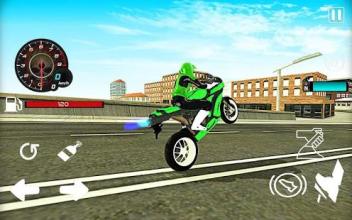 Motorbike Super Hero Driver - Tricky Stunts截图4