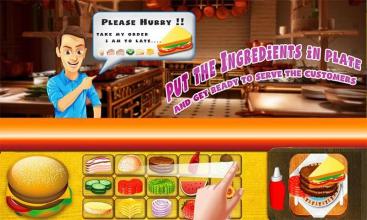 Burger Shop Food Court Game截图2