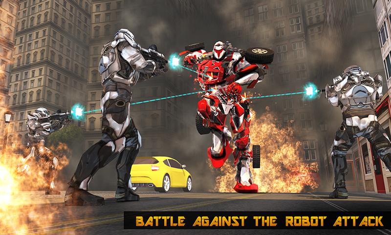 Robot Hero City War Survival截图2