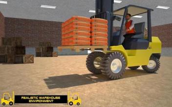 Forklift Games: Rear Wheels Forklift Driving截图3