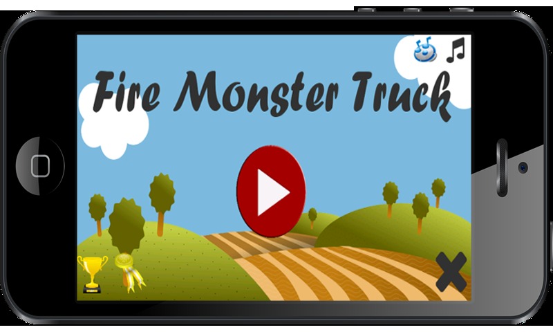 Fire Monster Truck截图4