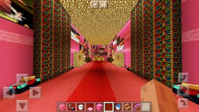 Pink House MCPE Princess Castle for Girls截图5