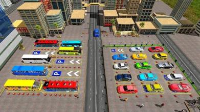 Modern Bus Parking 2018截图4