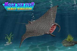 Mega Sea Fish: Family Sim截图1