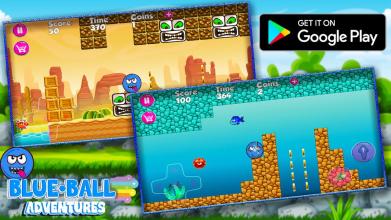 Blue Ball : In The Jungle Adventures截图2